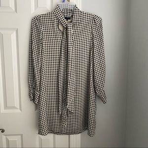 Black and white dress